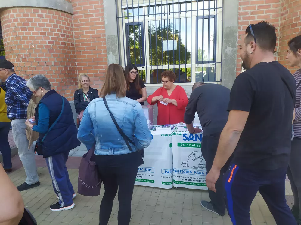 llegamos y de paso votamos