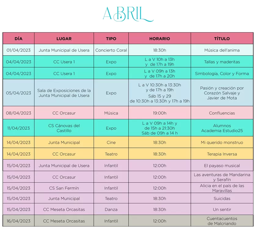 Folleto 1Programación Cultural Usera (abril 2023) - web-2 copia