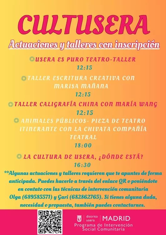 CULTUSERA INSCRIPCIONES