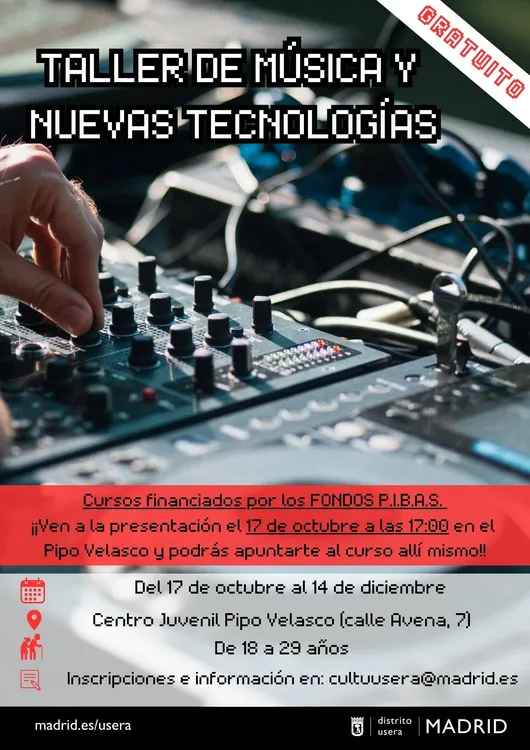 Cartel Música 17 octubre