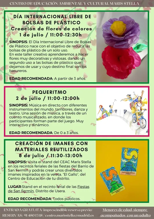 Programacion julio 2023 CEAC Maris-3