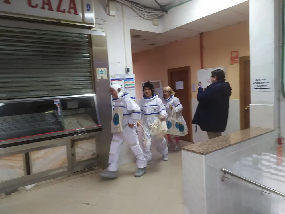 llegan dentro