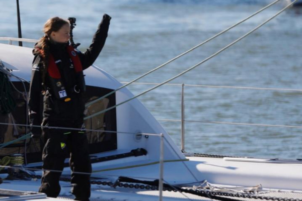 Greta Thumberg en Lisboa, por Alberto DI Lolli