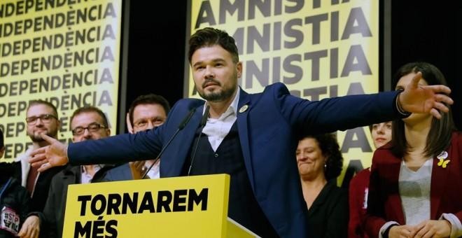Militancia del ERC en puertas de la consulta presidencial, por EFE