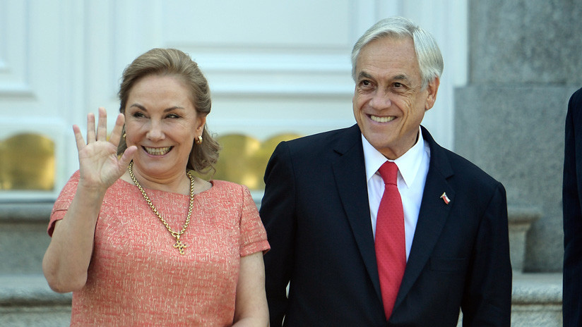 piñera y esposa