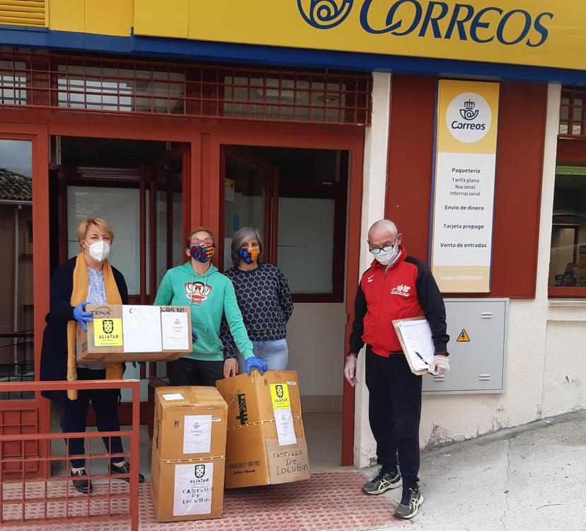 Andalucia oficinas Correos Material sanitario