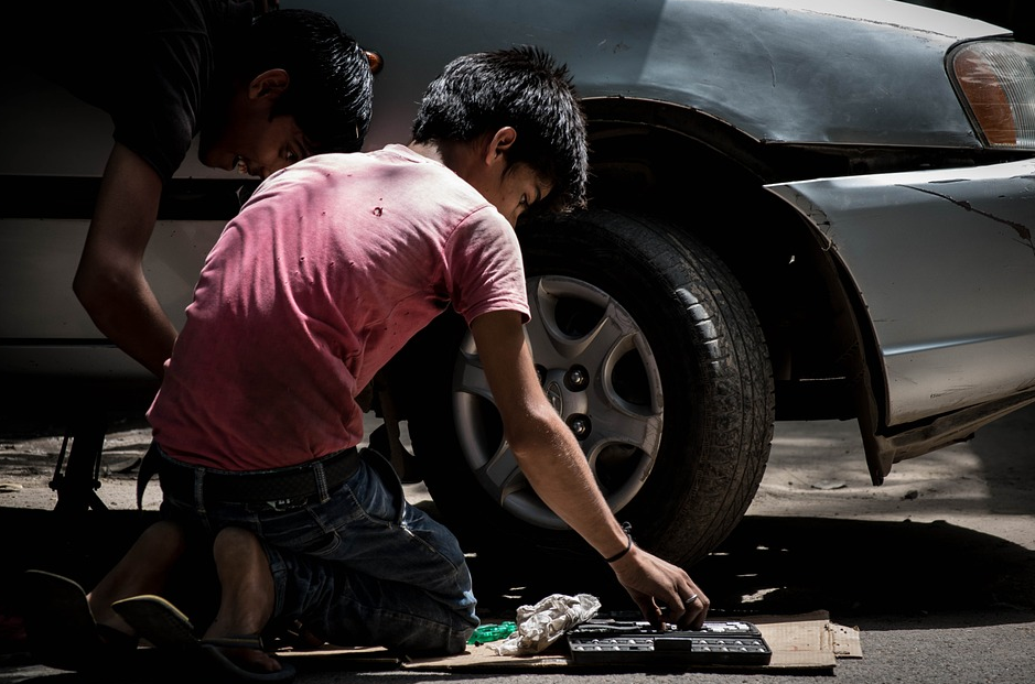 trabajo infantil. Imagen Pixabay