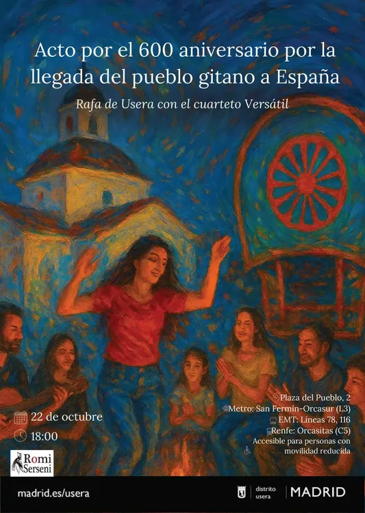 22 Octubre Homenaje pueblo gitano Orcasur (1)