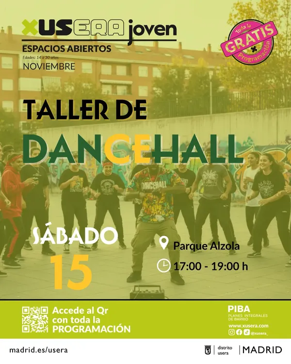 TALLER DE DANCE HALL