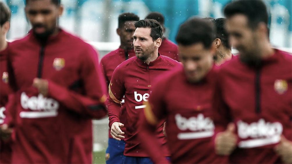 messi ntrena