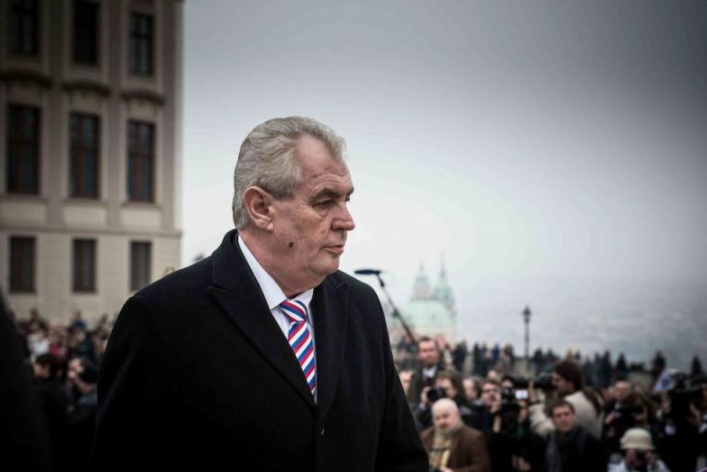 Miloš Zeman, presidente republica Checa