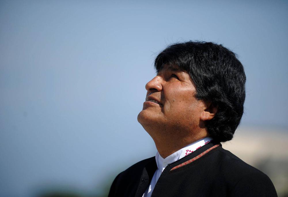 Evo Morales, por Yamil Lage de AFP