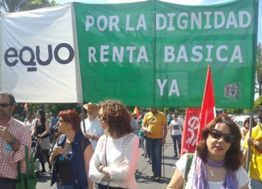 Equo verdes Andalucía_ renta basicca universal