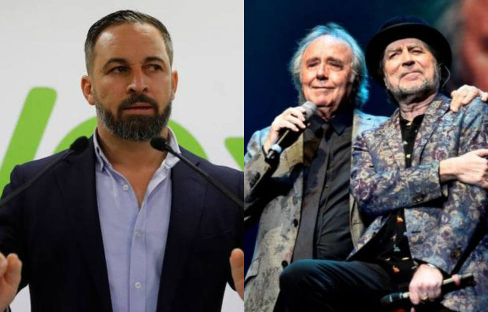 Serrat y Sabina contra Vox, por Cope
