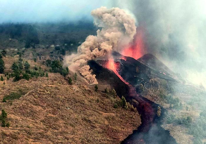 erupción