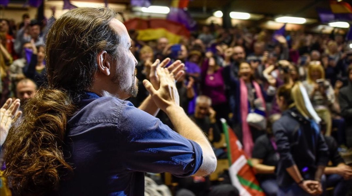 Militancia de Unidas Podemos, por Miguel Tona de EFE