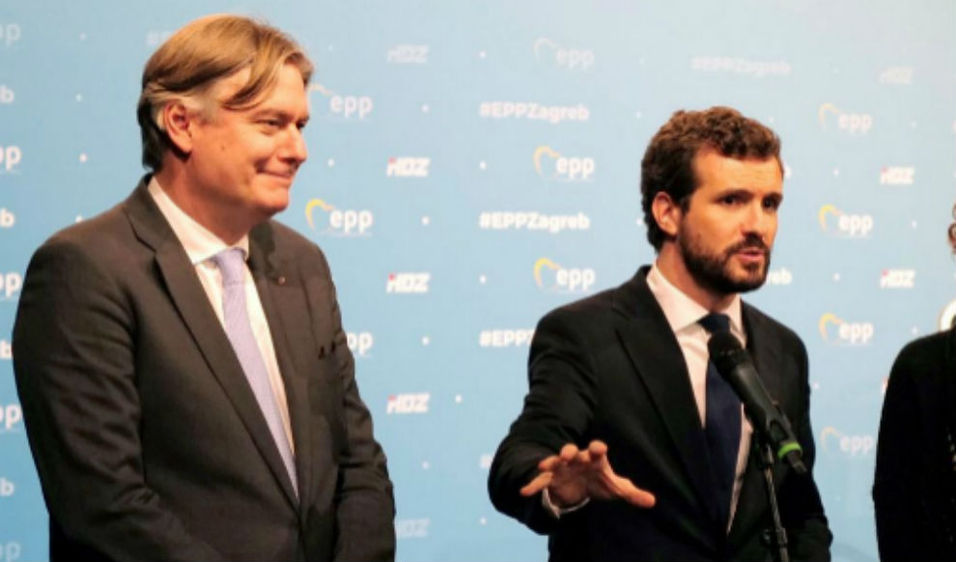Casado desde Croacia por PP, por El Mundo